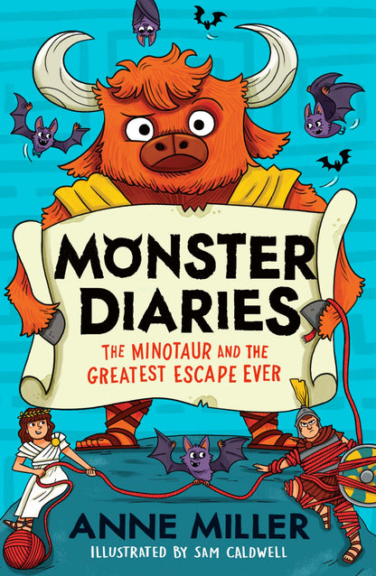 Monster Diaries: The Minotaur and the Greatest Escape Ever: New for 2026, a monstrously fun illustrated series for 7+ readers