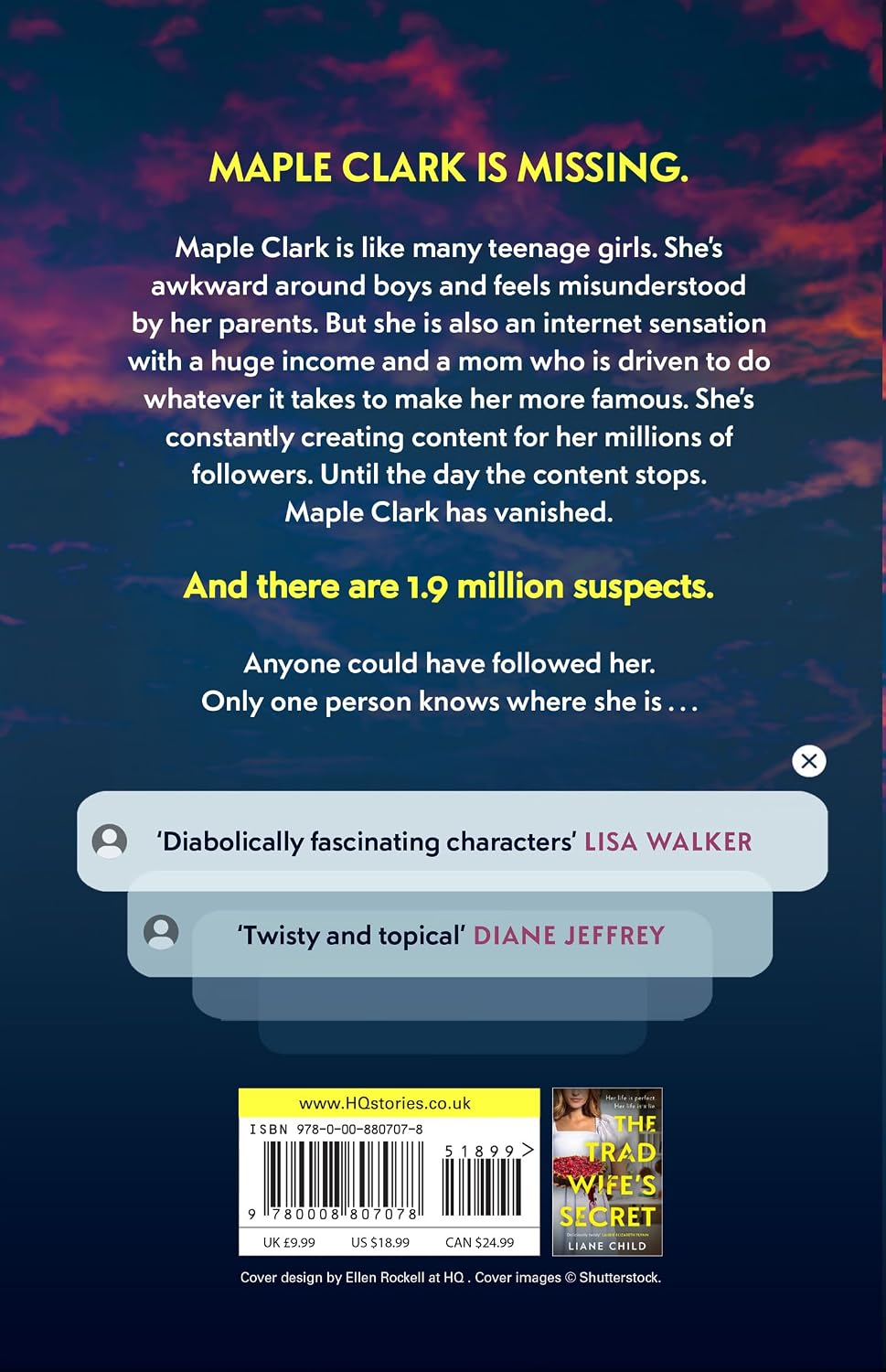 Someone Just Followed You: An addictive psychological thriller about a kidfluencer and their mom manager, brand new for 2026 with an unpredictable twist!