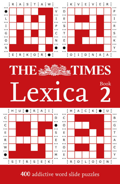 The Times Lexica Book 2: 400 word slide puzzles (The Times Puzzle Books