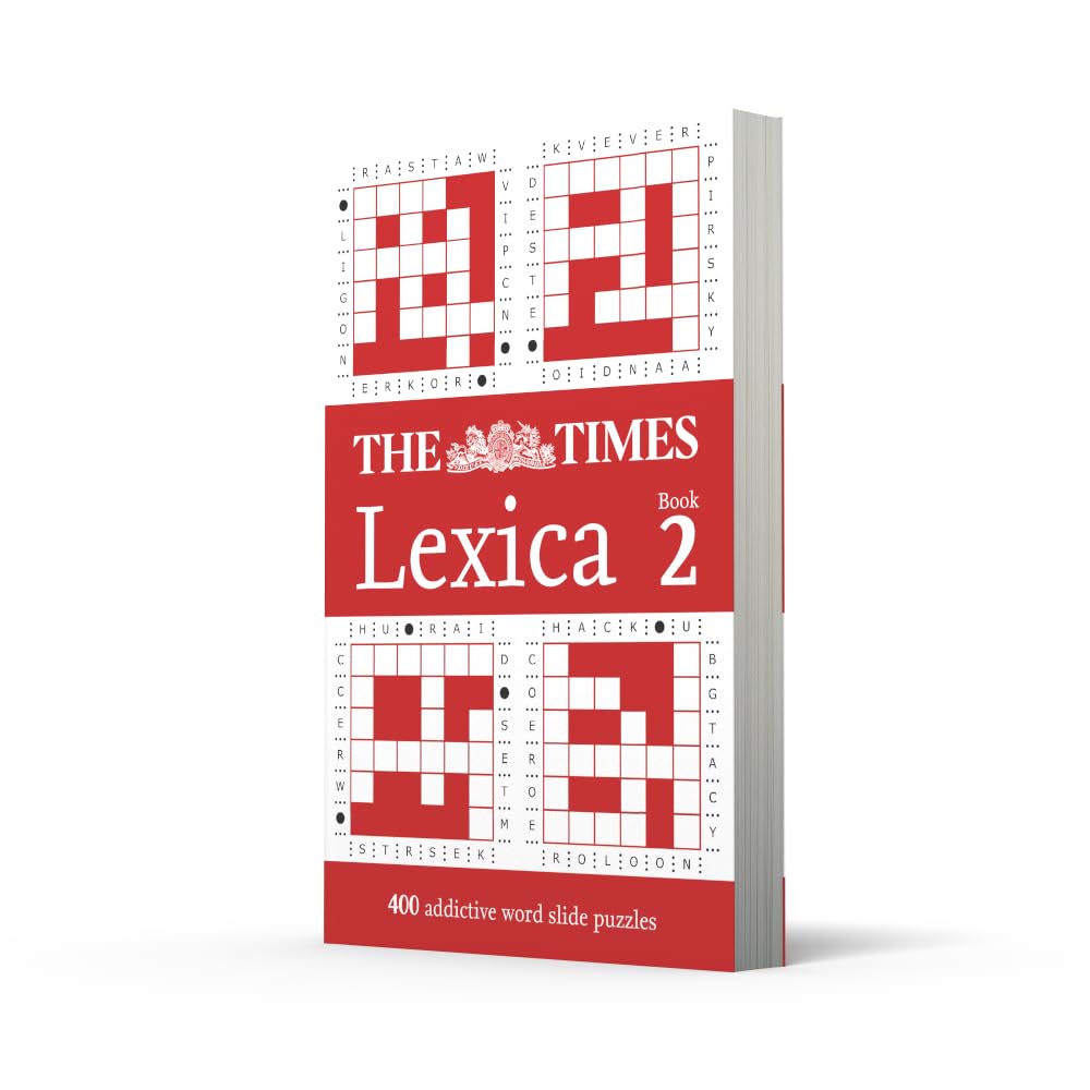 The Times Lexica Book 2: 400 word slide puzzles (The Times Puzzle Books