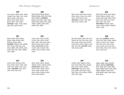 The Times Polygon Book 3: 300 word wheel puzzles (The Times Puzzle Books