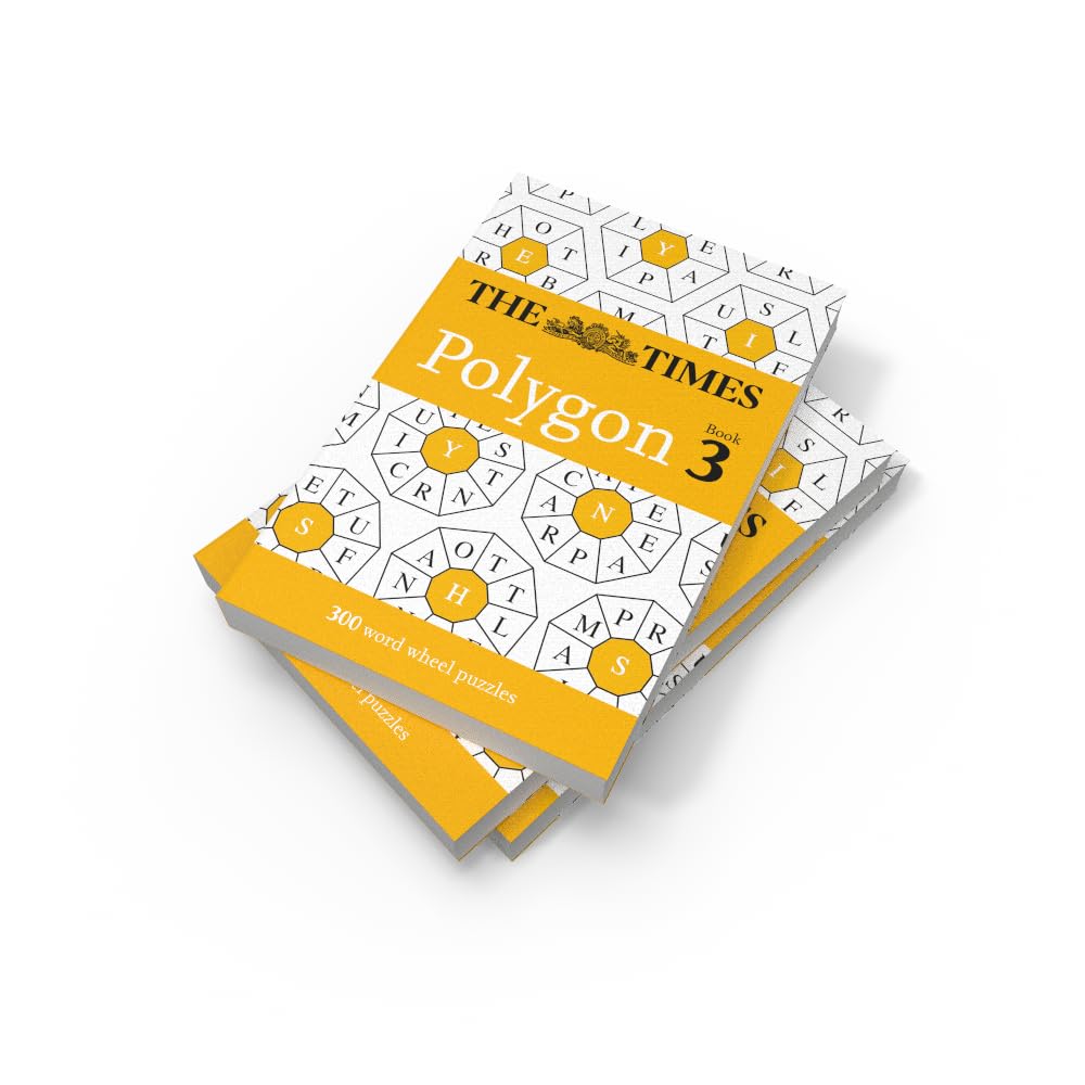 The Times Polygon Book 3: 300 word wheel puzzles (The Times Puzzle Books