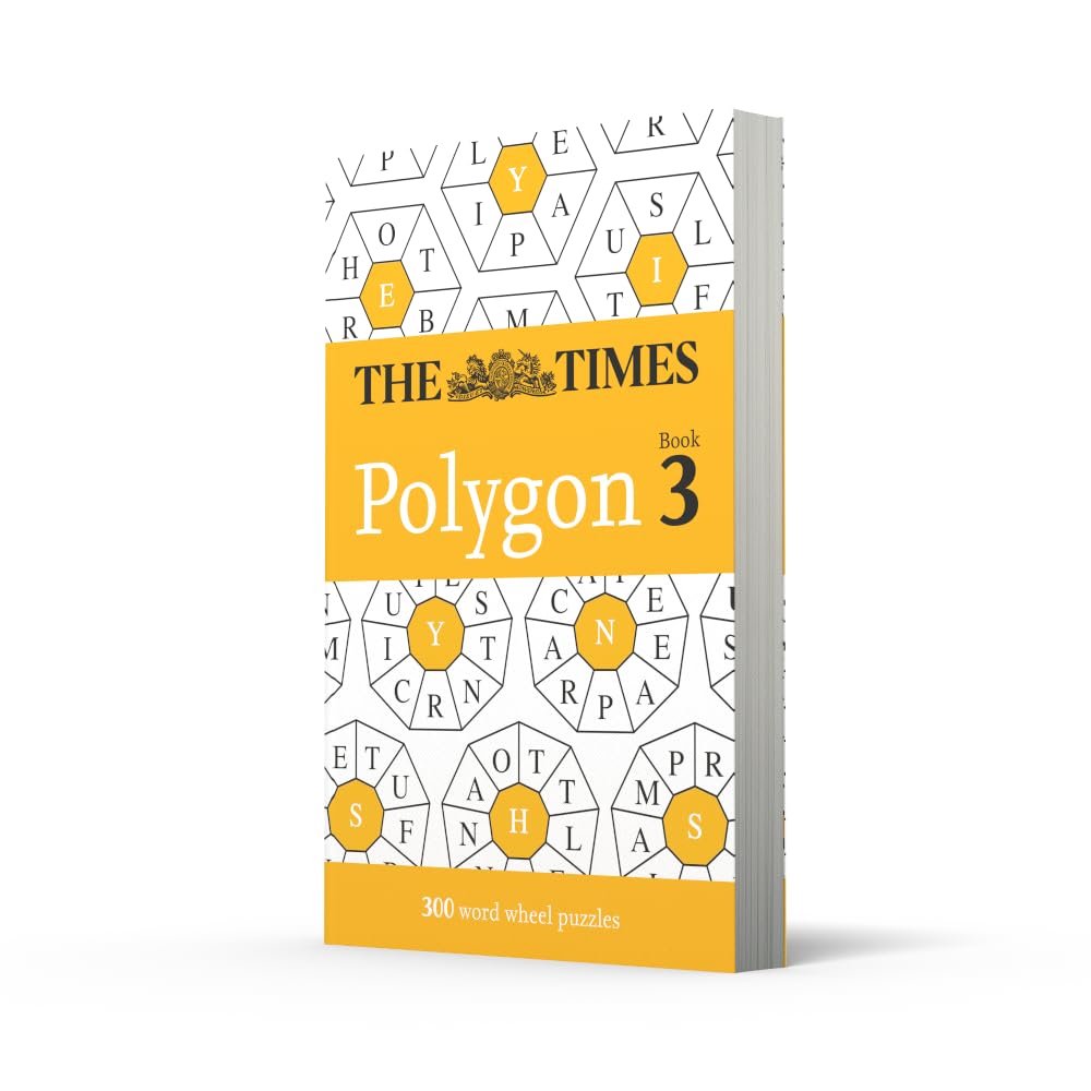 The Times Polygon Book 3: 300 word wheel puzzles (The Times Puzzle Books