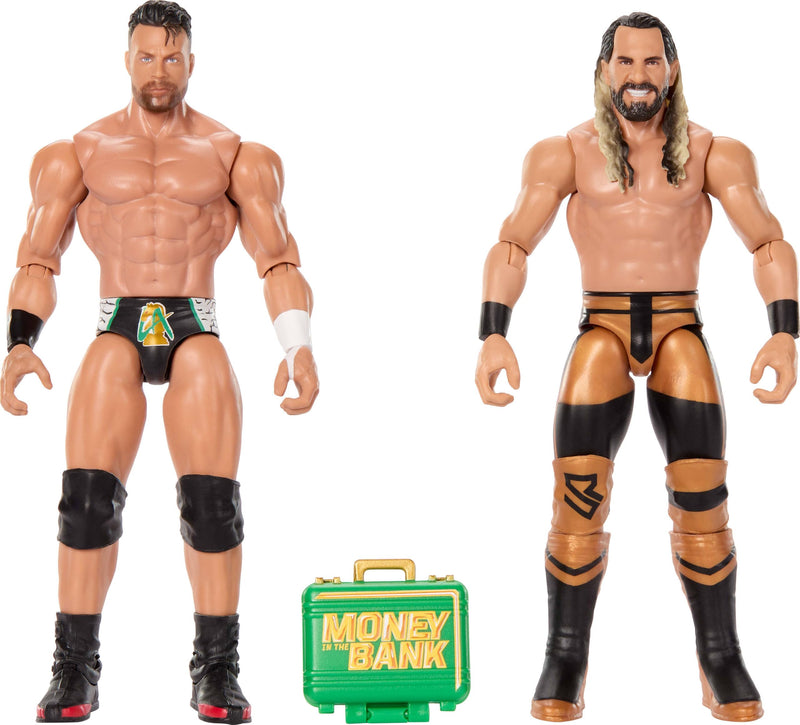 Mattel WWE Main Event Showdown 2-Pack Seth Rollins vs La Knight S27 JHJ64