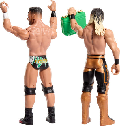 Mattel WWE Main Event Showdown 2-Pack Seth Rollins vs La Knight S27 JHJ64