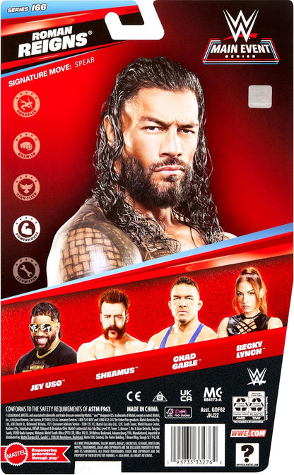Mattel WWE Main Event Series Roman Reigns Action Figure