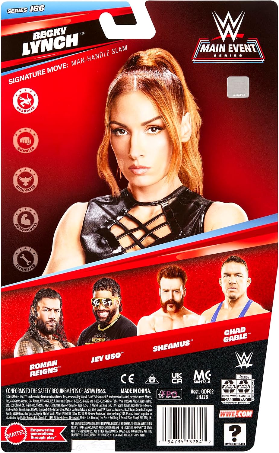 WWE Becky Lynch Main Event 166