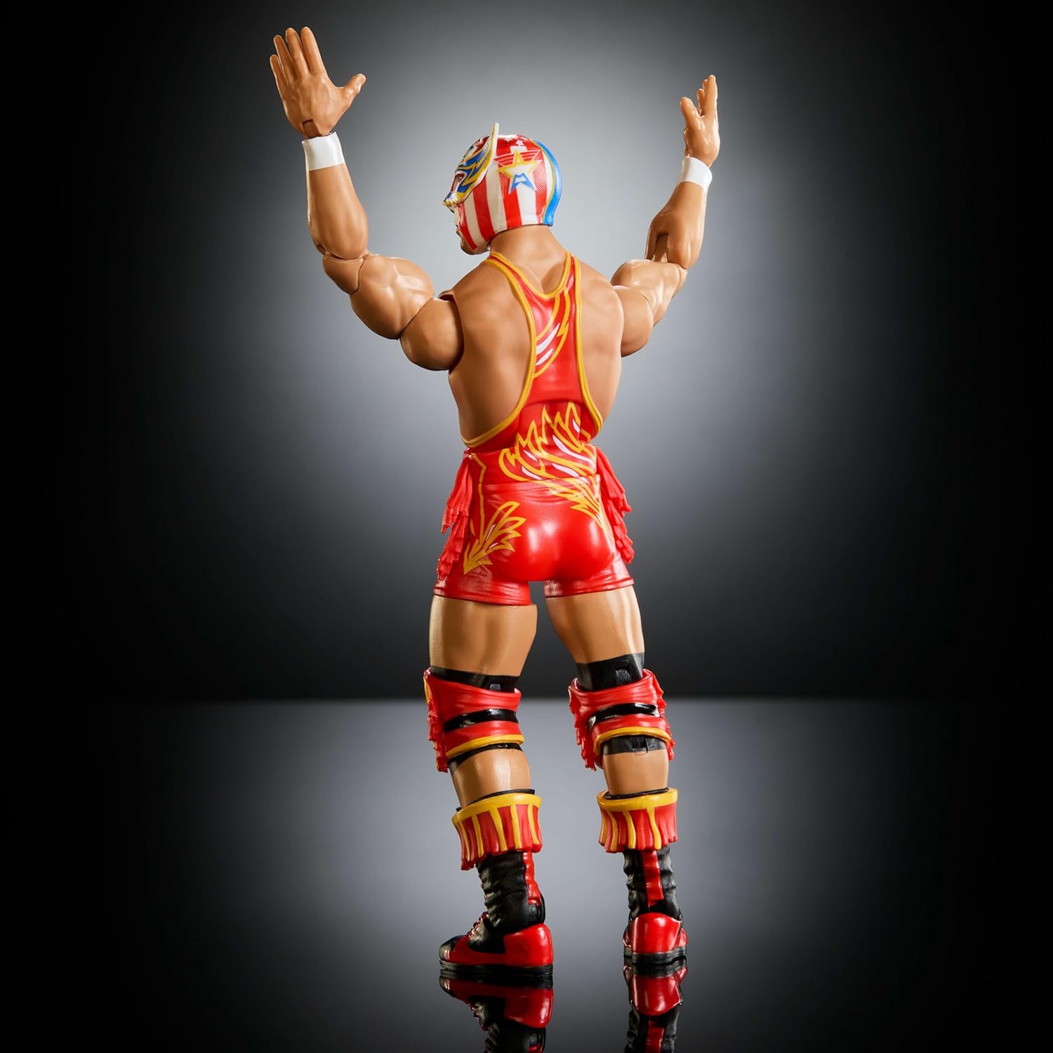 WWE Elite Action Figure & Accessories, Series #126 Set, 6-inch Collectible El Grande Americano with 25 Articulation Points & Swappable Hands