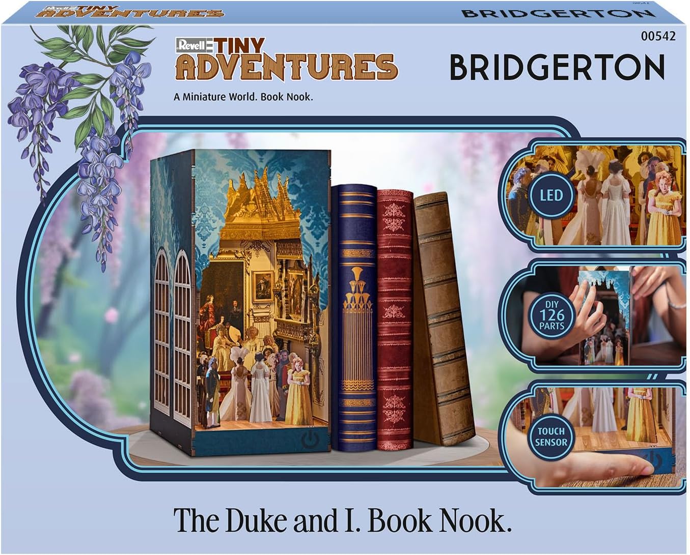 Bidgerton - The Duke And I. Book Nook ( 00542 )