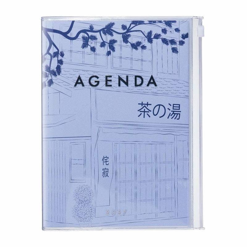 MARK'S 27DRI-HV04-E Overseas Planner, 2027, Begins September 2026, Weekly Vertical, A5 Size, Illustration Shop