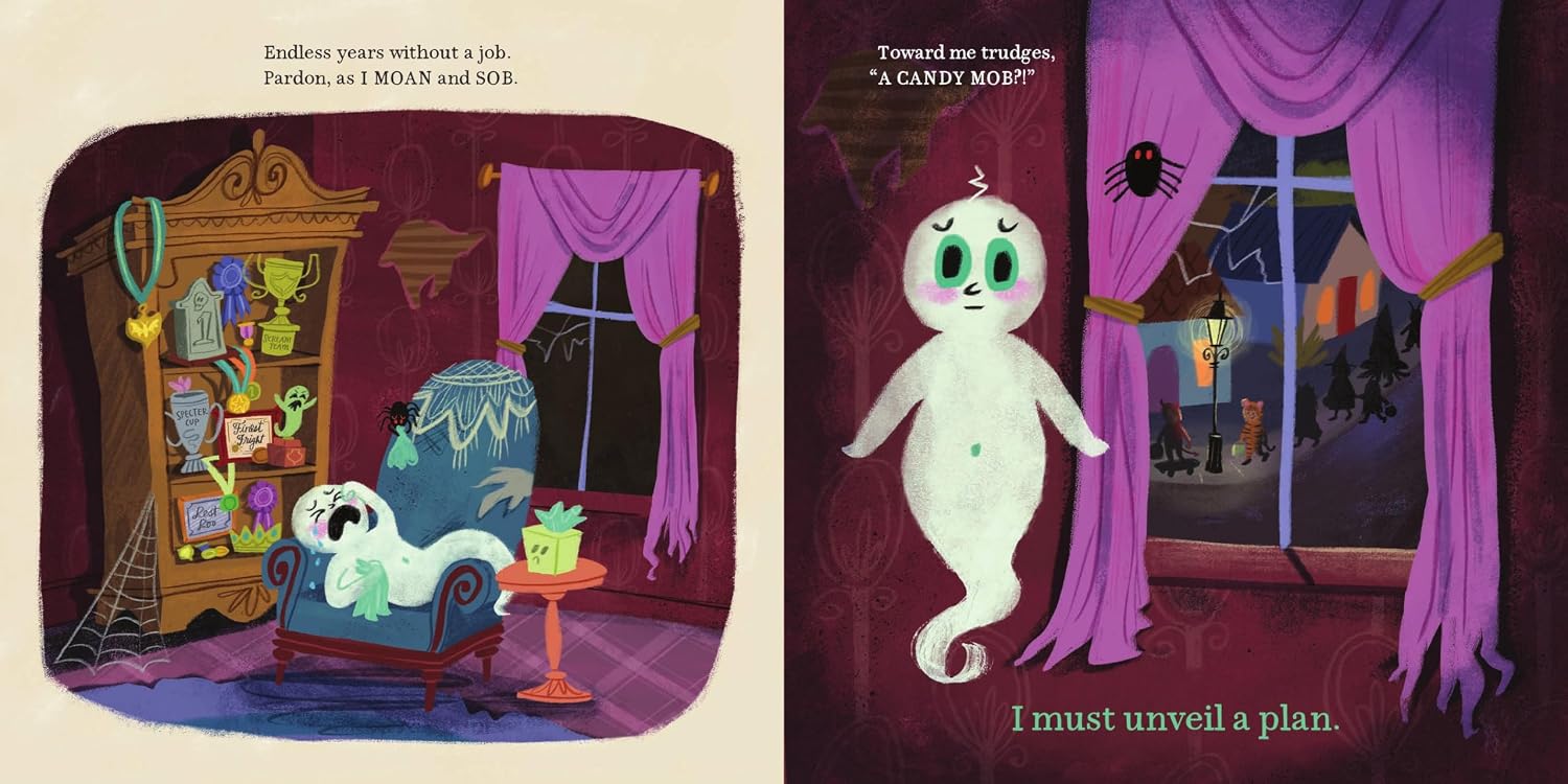 The Ghost Who Saved Halloween: A Not-Too-Spooky Rhyming Halloween Picture Book for Kids (Ages 4-8) (Who Saved the Holidays, 1
