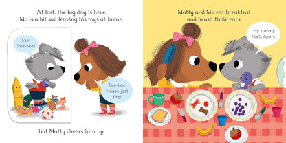 Mo's First Day: A reassuring lift-the-flap story about starting nursery or preschool (Matty and Mo