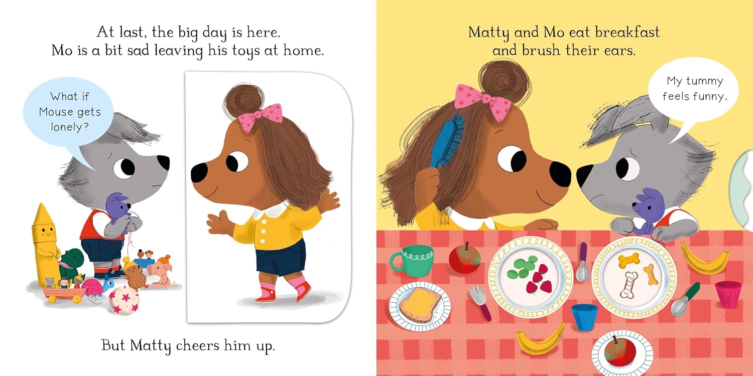 Mo's First Day: A reassuring lift-the-flap story about starting nursery or preschool (Matty and Mo