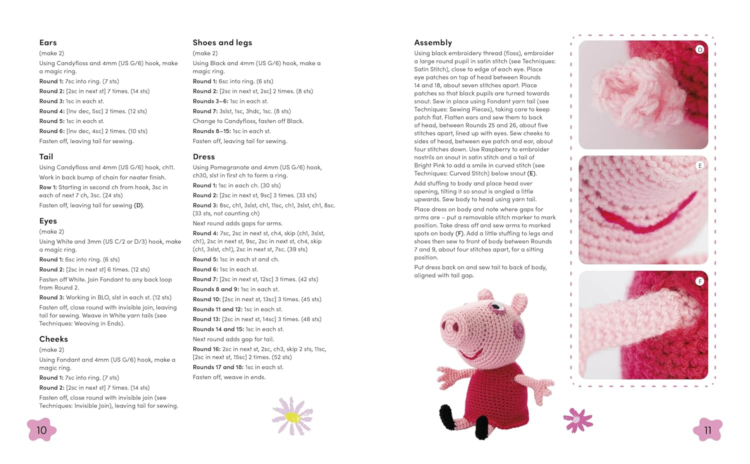 Peppa Pig Crochet Book & Kit: Peppa (and Teddy too!): Includes instructions and materials to make Peppa Pig and her teddy in amigurumi (Peppa Pig Crafts
