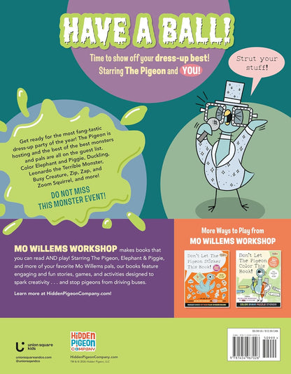 The Pigeon and Pals Monster Fun Coloring Book