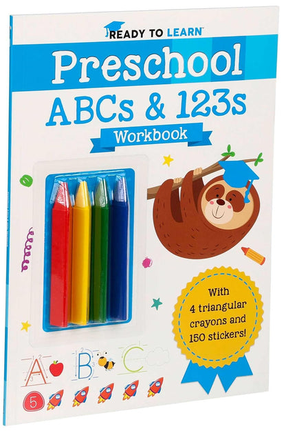 Ready to Learn: Preschool Abcs & 123s Workbook