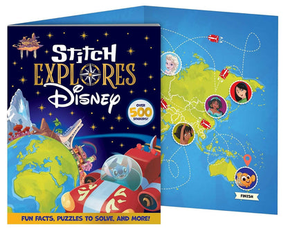 Disney: Stitch Exploresover 500 Stickers, Fun Facts, Puzzles to Solve, and More!