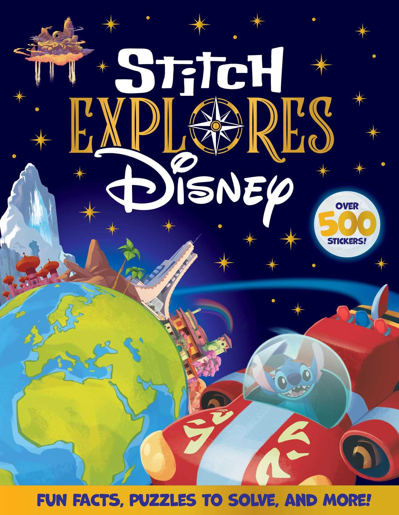 Disney: Stitch Exploresover 500 Stickers, Fun Facts, Puzzles to Solve, and More!
