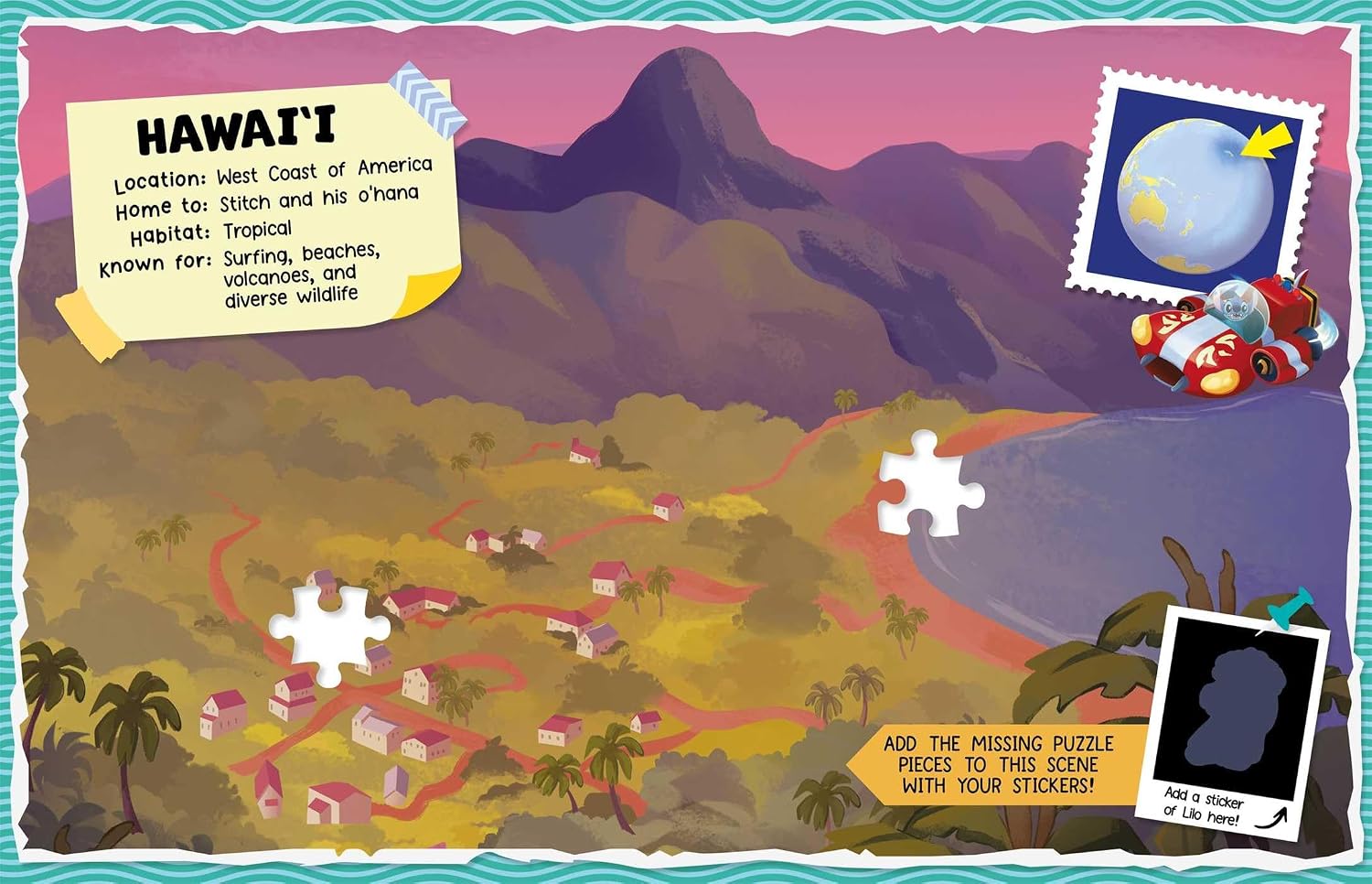 Disney: Stitch Exploresover 500 Stickers, Fun Facts, Puzzles to Solve, and More!