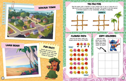 Disney: Stitch Exploresover 500 Stickers, Fun Facts, Puzzles to Solve, and More!