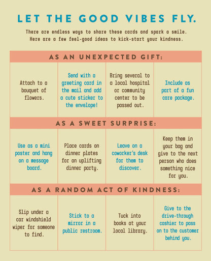 Just So You Know . . . It's All in You: Shareable Cards to Fuel Someone's Fire