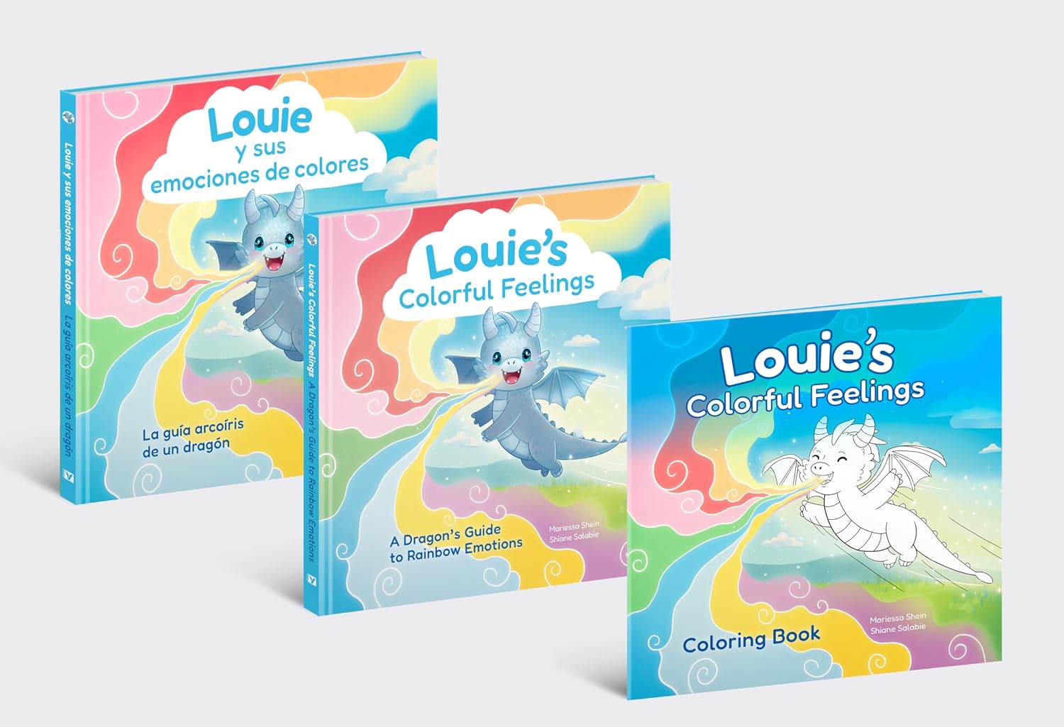 Louie's Colorful Feelings: A Dragon's Guide to Rainbow Emotions (Louie the Dragon, 1