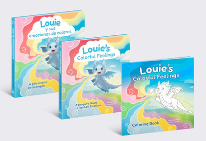 Louie's Colorful Feelings: A Dragon's Guide to Rainbow Emotions (Louie the Dragon, 1