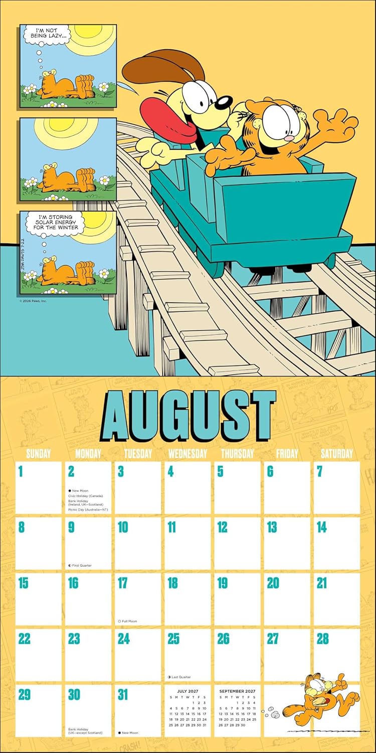 Garfield 2027 Wall Calendar: Original Andrews McMeel-Kalender