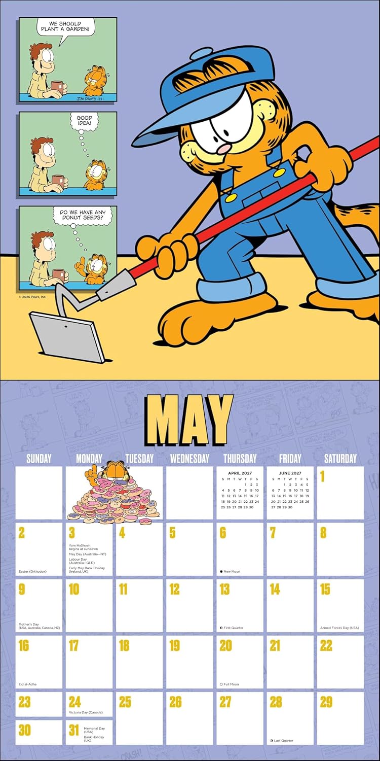 Garfield 2027 Wall Calendar: Original Andrews McMeel-Kalender