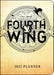 Fourth Wing 2027 Monthly/Weekly 12-Month Planner Calendar