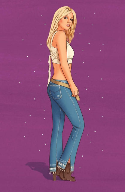 Britney Spears: The Official Coloring Postcard Set: 50 Collectible Postcards (25 Ready-to-Mail + 25 Color-Your-Own!