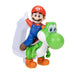 The Super Mario Galaxy Movie Mario Riding Yoshi 8" | Mario Riding Yoshi 8" Figurine, Roll Yoshi to Watch Him Run, Features Flying Pose, Ages 3+