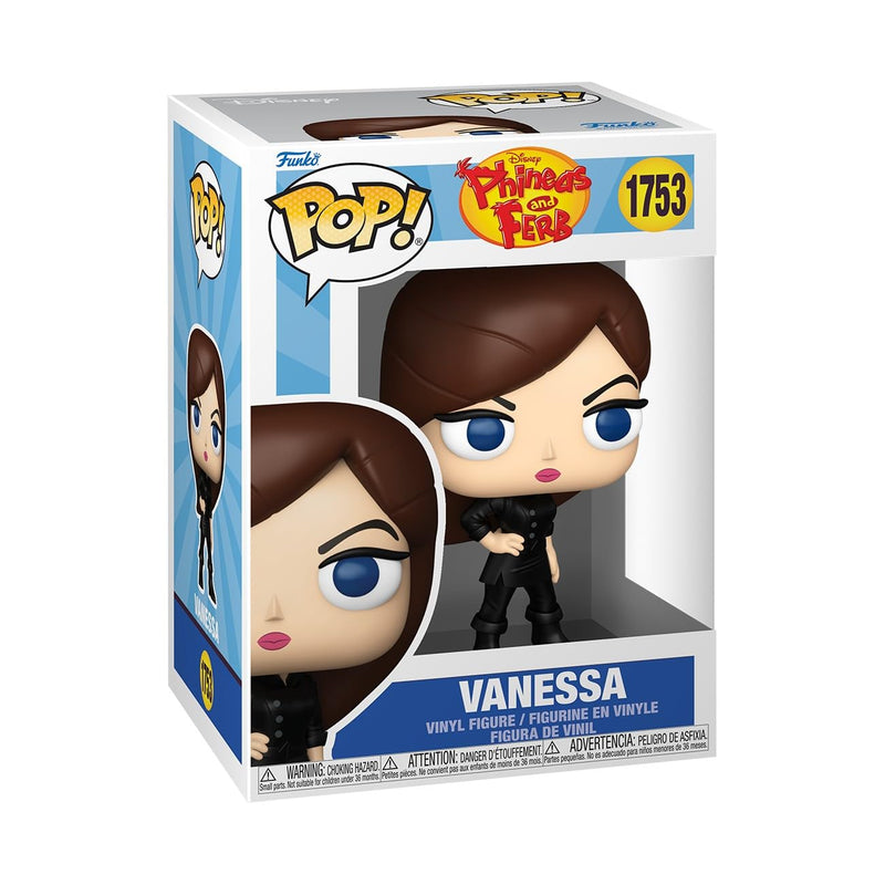 Funko Pop! Disney: Phineas and Ferb - Vanessa | Goodies Officiels - Figurine Vinyle à Collectionner et Déco Étagère - Idée Cadeau Anniversaire pour Fans et Collectionneurs