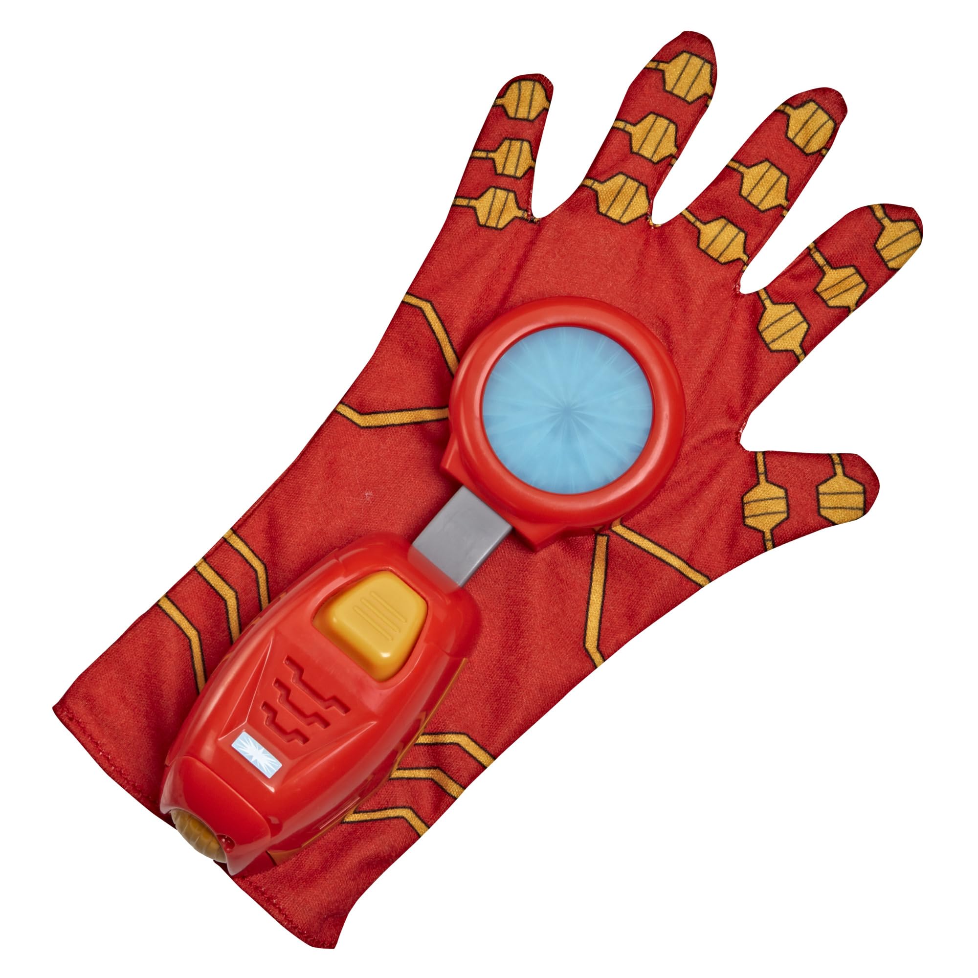 Marvel Iron Man and his Awesome Friends Repulsor Glove, Electronic Role Play Toy with Lights and Sounds, Super Hero Toys for Kids, Ages 3+
