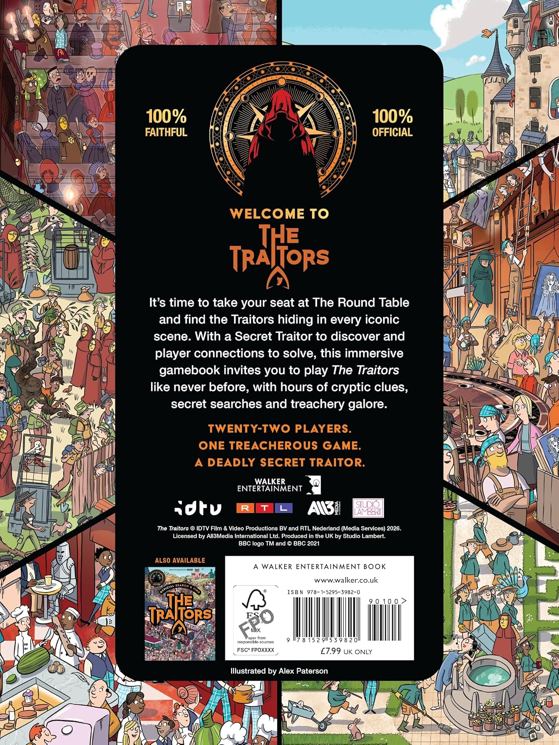 Official Search and Find The Traitors: Where's The Secret Traitor?