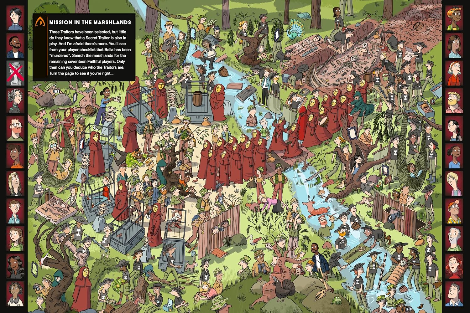 Official Search and Find The Traitors: Where's The Secret Traitor?