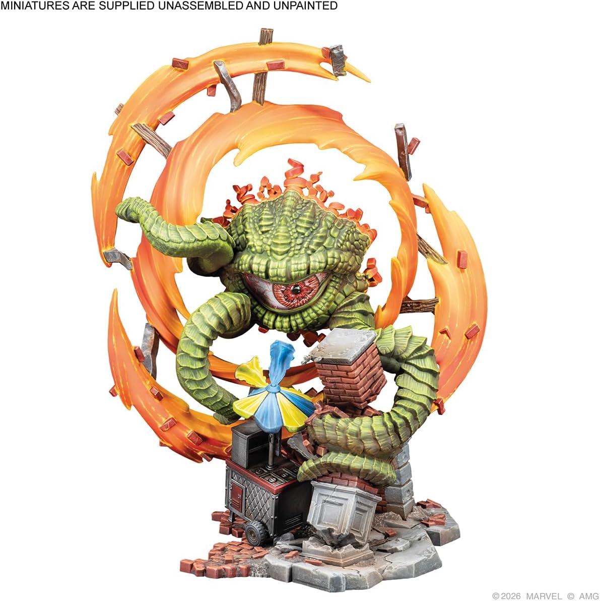 Asmodee | Marvel: Crisis Protocol - Dimensional Terror Terrain Pack | Miniatures Game | Ages 14+ | 2 Players | 90 Minutes Playing Time
