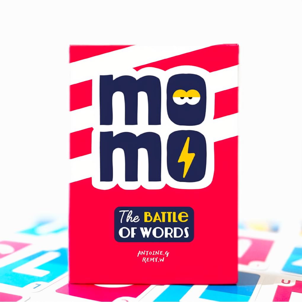 ATM Gaming Momo | Card Game for Family and Friends | Funny Word Game for 2-8 players | Ages 8+ | Perfect for Adults and Kids | 15 Minutes Playing Time | Ideal Travel Game
