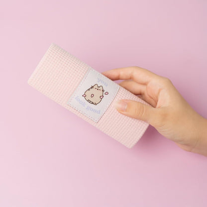 Grupo Erik Porta Occhiali Pusheen - Custodia Occhiali Rigida da Sole e da Vista con Chiusura a Scatto, in Poliestere e PU con Panno in Microfibra Incluso | Kawaii Gadget (6 x 15,5 x 3,7 cm