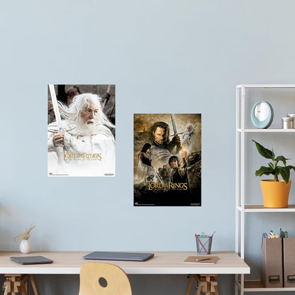 Grupo Erik Poster - Il Signore degli Anelli - Set di 2 mini poster 38 x 52 cm - Poster artistico spedito arrotolato in una scatola protettiva - Regali del Signore degli Anelli, regali LOTR