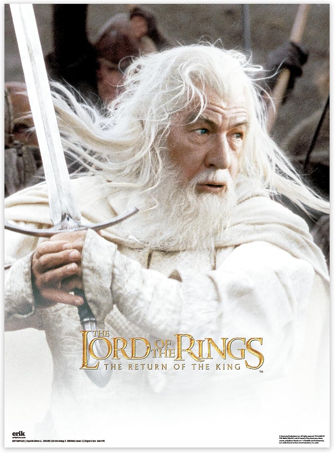 Grupo Erik Poster - Il Signore degli Anelli - Set di 2 mini poster 38 x 52 cm - Poster artistico spedito arrotolato in una scatola protettiva - Regali del Signore degli Anelli, regali LOTR