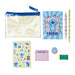 Grupo Erik Astuccio Set Cancelleria Stitch - Set Cancelleria con Taccuino A6, Stickers, Block Notes, Penna, Matita, Gomma e Temperamatite | Cancelleria Scuola Disney