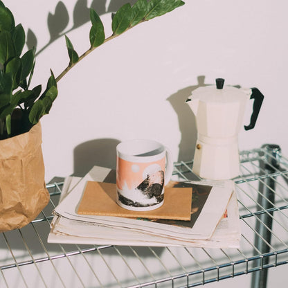 Grupo Erik Tazza Dune - Tazza Colazione Ceramica con Colori Vivaci e Stampa di Alta Qualità 350 ml, Adatte a Lavastoviglie e Microonde | Tazzine Caffe Particolari