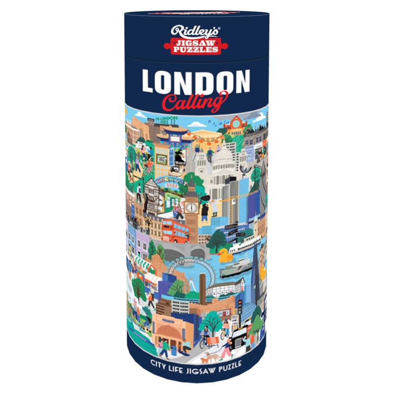 Ridley's | London Calling City Life Jigsaw | 1,000 Piece Jigsaw Puzzle | Age 14+