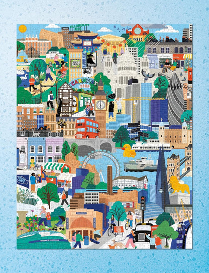 Ridley's | London Calling City Life Jigsaw | 1,000 Piece Jigsaw Puzzle | Age 14+