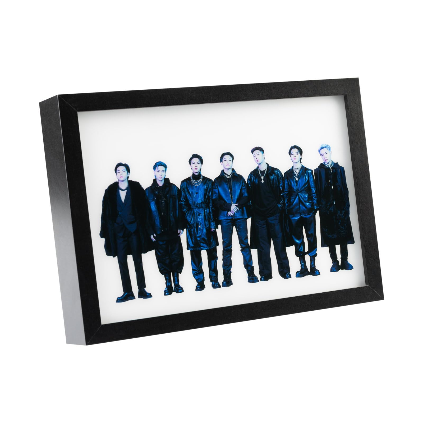 BTS Gerahmter LED Druck