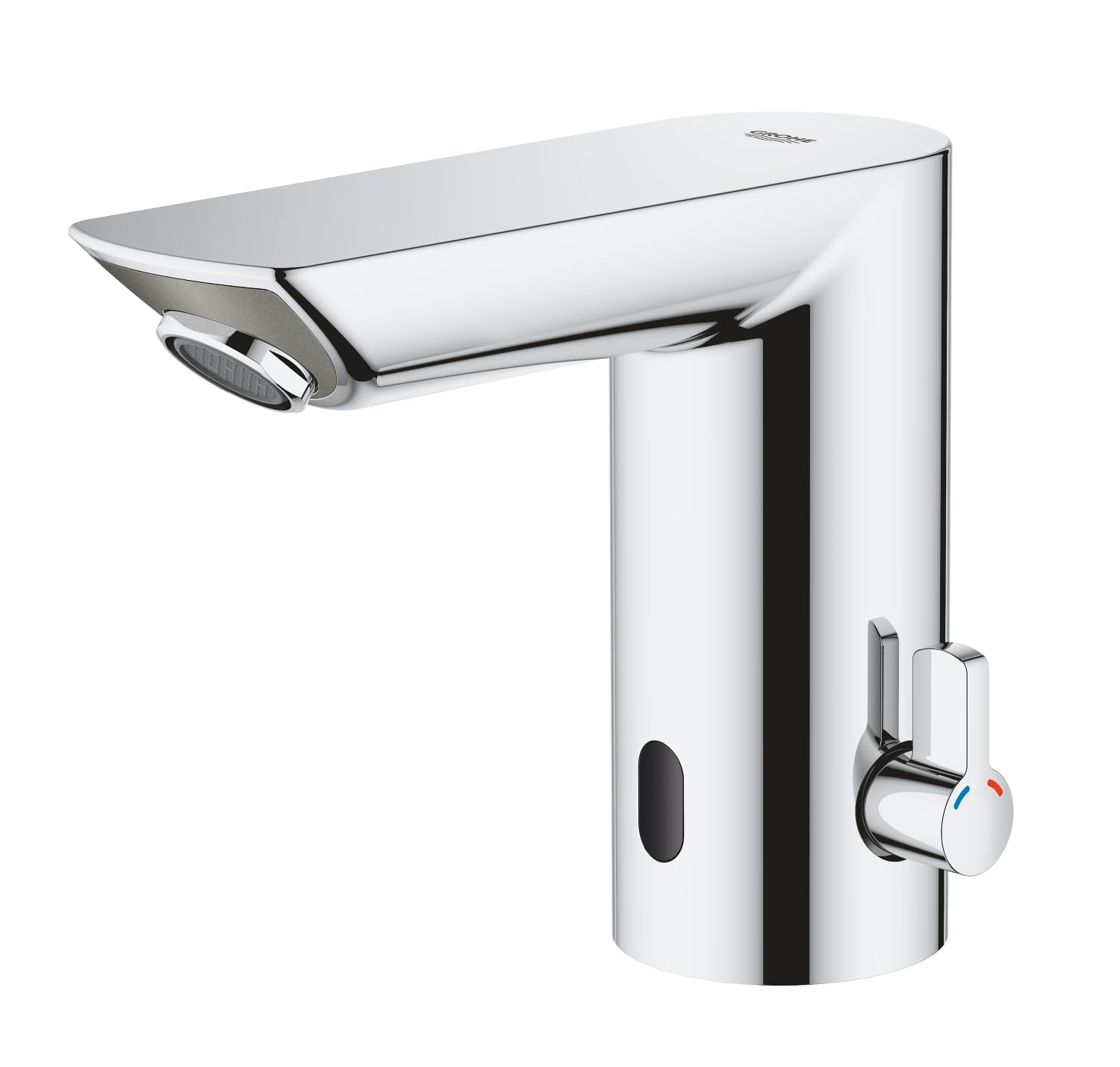 Grohe Bau Cosmopolitan E Infrarood Wastafelkraan - Incl. Menging - Netspanning - Chroom
