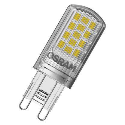 Osram 4058075449893 Led-Lamp Energielabel E (A - G) G9 Ballon 4.2 W = 40 W Warmwit (+ X L) 20 Mm X 52 Mm 2 Stuk(S)