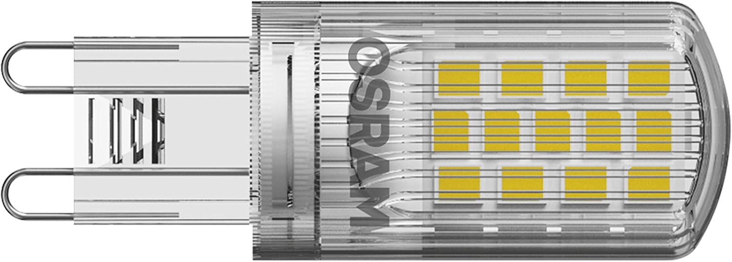 Osram 4058075449893 Led-Lamp Energielabel E (A - G) G9 Ballon 4.2 W = 40 W Warmwit (+ X L) 20 Mm X 52 Mm 2 Stuk(S)