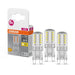 Osram 4058075450073 Led-Lamp Energielabel E (A - G) G9 Ballon 2.6 W = 30 W Warmwit (+ X L) 15 Mm X 47 Mm 3 Stuk(S)